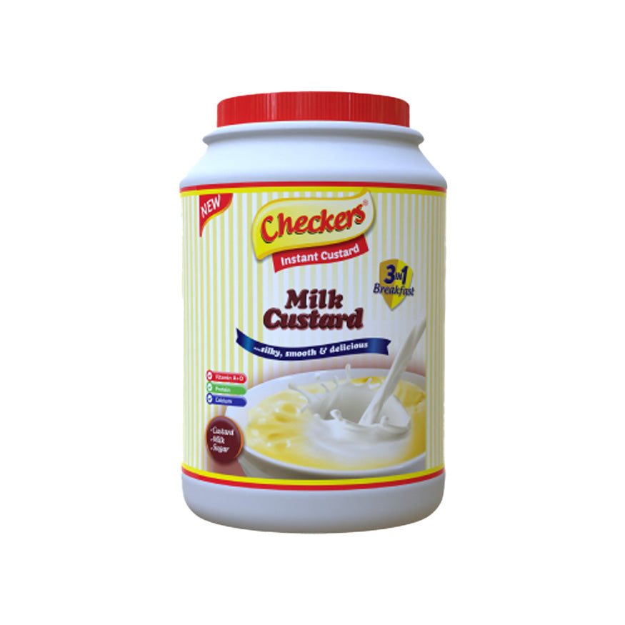 Checkers Milk Custard