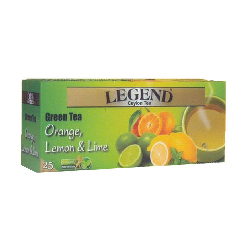 Legend Green Tea Orange, Lemon & Lime